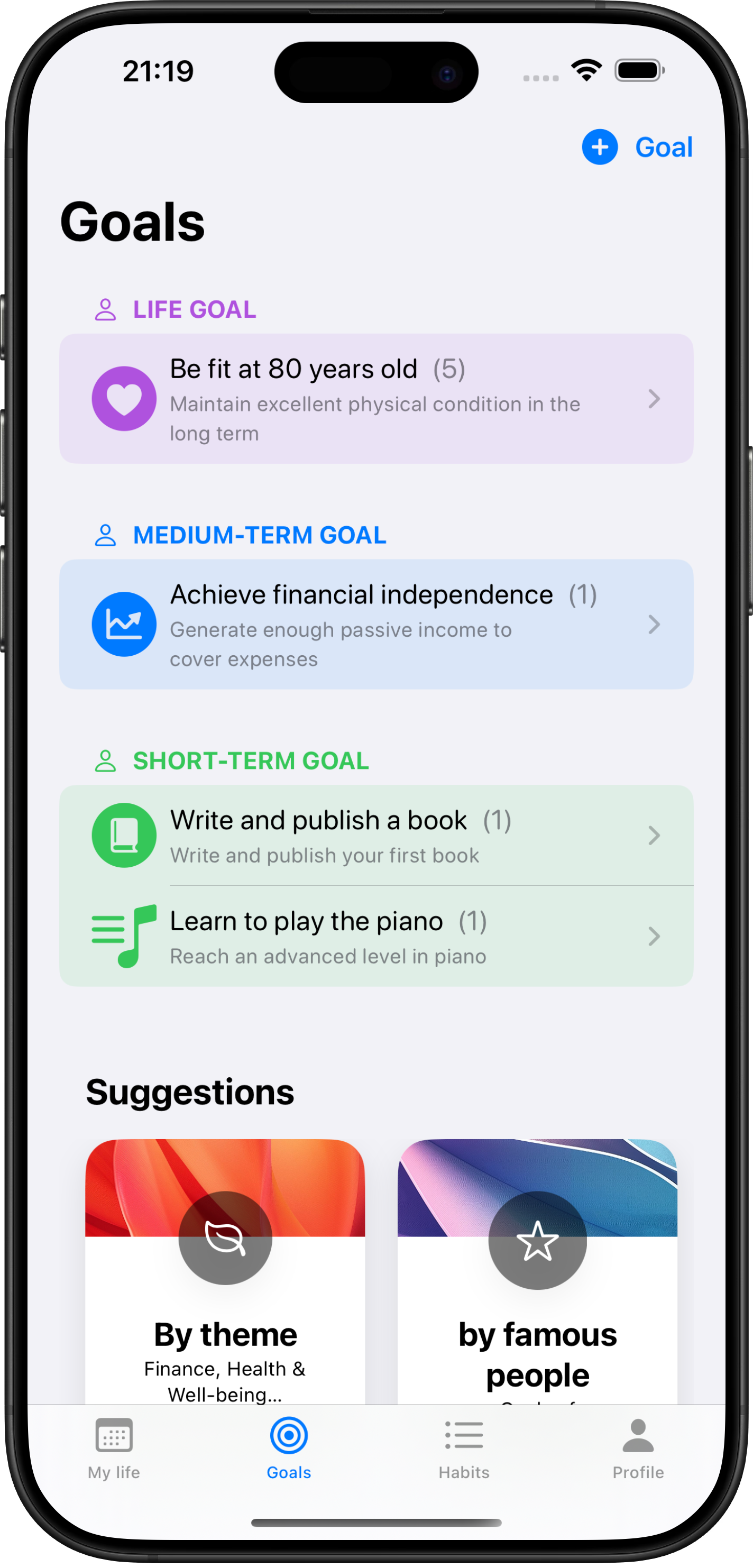 WeeksLife App Features